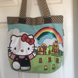 Loungefly Hello Kitty Tote and wallet